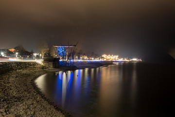Fototapeta na wymiar Die Nacht am Achensee