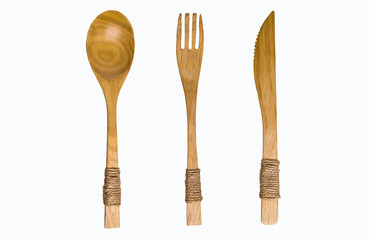 Wooden clean utensils