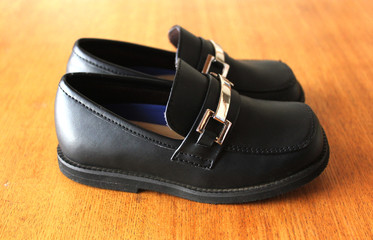 child's leather shoes