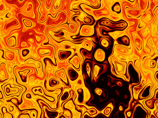 Lava Magma Texture Abstract Bright Fire Flames Background