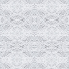 Paper texture. White crumpled paper seamless pattern background