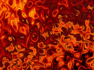 Abstract Lava Magma Texture Background Fire Flames Pattern