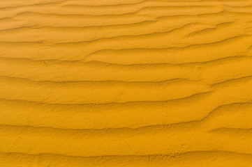 Yellow sand texture for background