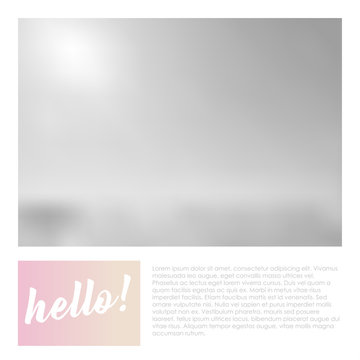 Social media banner template for your blog or business.  Cute pastel pink design