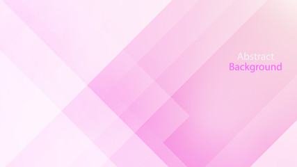 Pink color and white color background abstract art vector