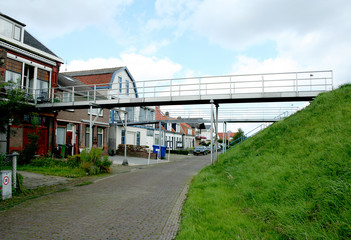 Obraz premium The Boulevard under the dike