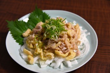 鶏皮ポン酢