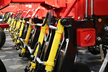Precision inline seeder. A row seeder. Seed drill.