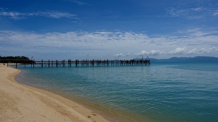 Obraz premium Inseln im Meer bei Ko Samui, Thailand