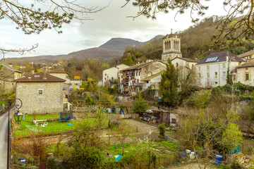 Saint-Nazaire-en-Royans a small French town in the Auvergne-Rhône-Alpes region