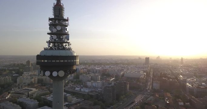 Madrid Highest Tower TV
