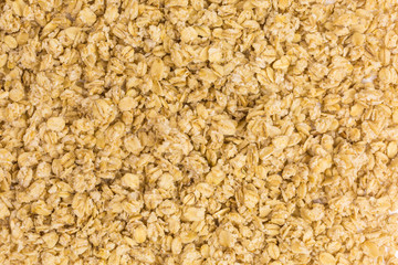 background of dried granola cereal flavored with lemon