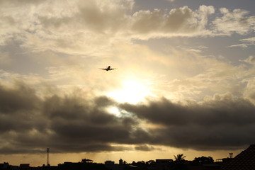 Entardecer no meu quintal sunset