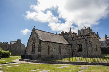 Fototapeta na wymiar Mittelalterliche Kirche - Wales