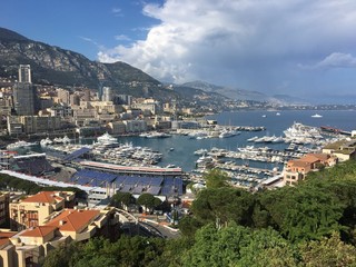Naklejka na ściany i meble Monaco