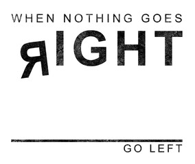 black and white slogan graphic for t-shirt