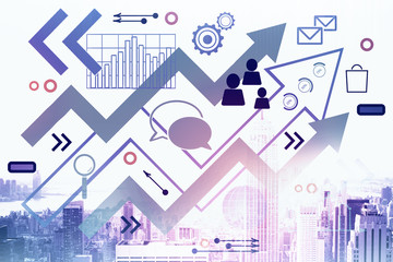 Leadership and success concept