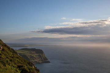 Die Küste von Wales - Sonnenuntergang