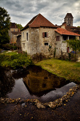 Saint-Jean-de-Cole is a medieval village in the north of the Dordogne, France