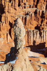 Bryce Canyon Scenic Winter Landscape