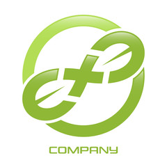 leaves and cross logo