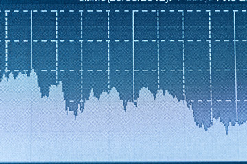 Detail graphics stock exchange