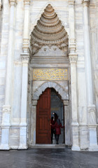 Details of entrance to mosque
