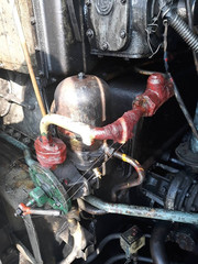 diesel locomotive fuel system. mainline diesel locomotive repair