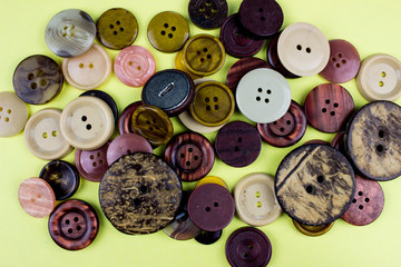 Clothes buttons pattern