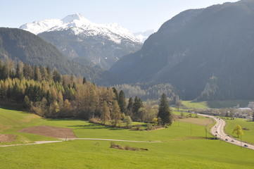Fototapeta na wymiar Schweiz (Graubünden)