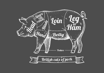 Cuts of pork