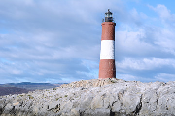 Lighthouse in Beagle channel.