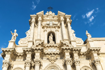 Fototapeta premium Cathedral of Siracusa in Sicily, Italy