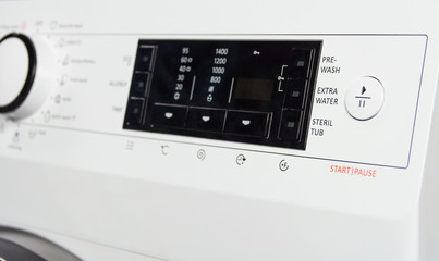 Washing machine. The controller on the washing machine