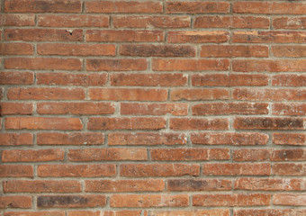 Brick used as background