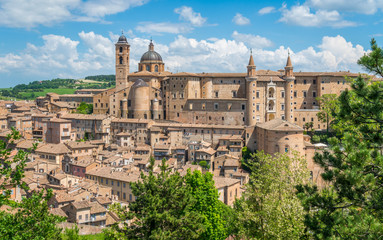Fototapeta na wymiar Urbino, city and World Heritage Site in the Marche region of Italy.