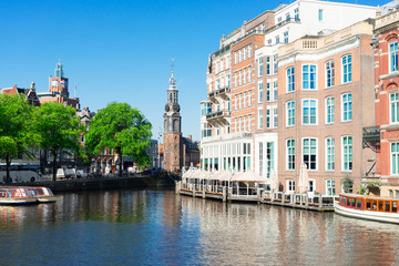 Fototapeta na wymiar Munt tower, Amsterdam, Netherlands