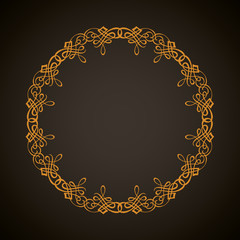 Vignette. Vector drawing