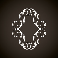Vignette. Vector drawing