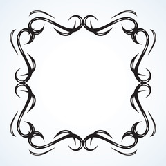 Vignette. Vector drawing