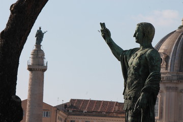 Fototapeta premium via dei fori imperiali a roma