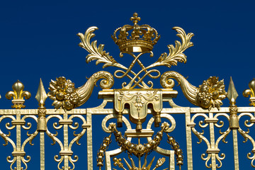 Fototapeta na wymiar Les dorures de Versailles