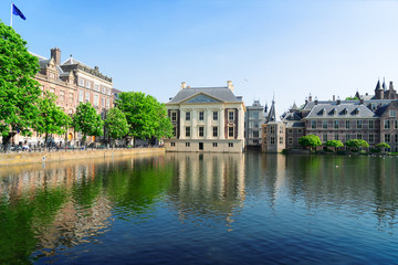 Fototapeta na wymiar city center of Den Haag, Netherlands