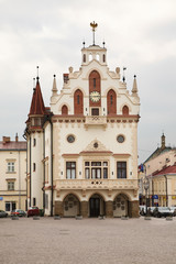 Fototapeta na wymiar City hall in Rzeszow. Poland