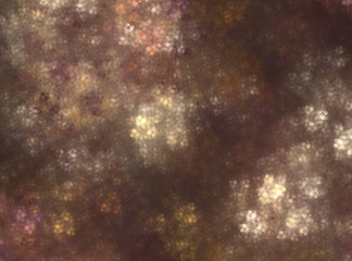 abstract background composed of fractal shapes and colors on intense color, design for posters background of web page or advertising