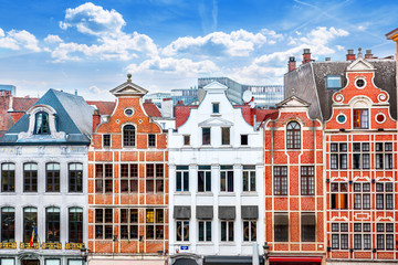 Fototapeta premium Houses in Brussels