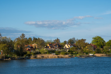 Town of Kalvehave in Denmark