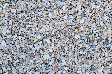 many small stones as a background