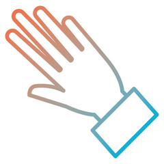 hand human isolated icon vector illustration design