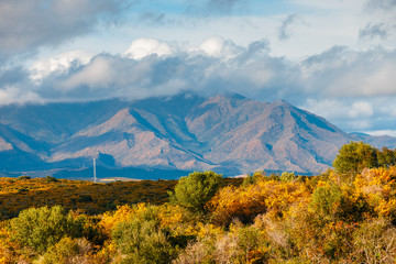 Fototapeta premium Beautiful landscape of Sierra Crestelina in Andalusia, Spain